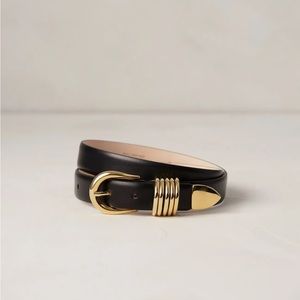 Dehanche hollyhock gold belt xs